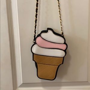 Ice Cream Cone Novelty Purse